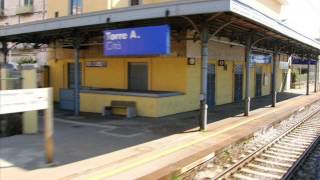 Annunci alla Stazione di Torre Annunziata Città [upl. by Enelie313]