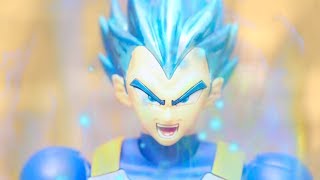 DRAGON BALL STOP MOTION VEGETA NEW FORM MAKING FIGURE RISE STANDARD PLASTIC MODEL KIT ULTRA INSTINCT [upl. by Charleen]