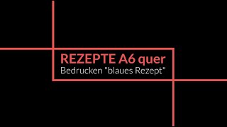 Rezept A6 quer [upl. by Arodnap30]