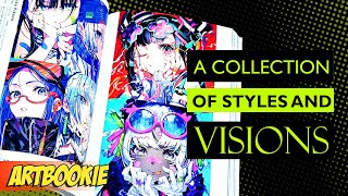 A Collection of Pixiv Artists Styles and Visions in One Artbook VISIONS 2023 ILLUSTRATORS BOOK [upl. by Ditmore252]