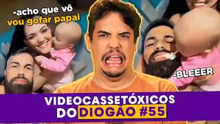 VIDEOCASSETADAS do Diogão 55 😂 [upl. by Leirej]