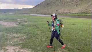 Gobi March 2024  Last Racer Finishing Stage 5 [upl. by Gazzo]