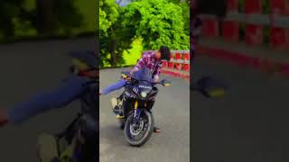 R15 v4 black colour shorts viralvideo automobile R15 v4 Yamaha best back 😱automobile viralvide [upl. by Ojybbob351]