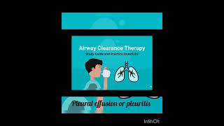 pleural effusion or pleuritis [upl. by Kcinom464]