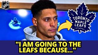 LAST MINUTE A BIG TRADE FOR THE LEAFS LETS SEE WHO HE IS MAPLE LEAFS NEWS [upl. by Purcell]