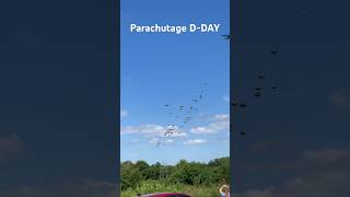 Parachutage sur la fière pour le 80eme DDAY [upl. by Iphigenia]