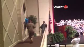 Hinds CC grad surprised by soldier dad [upl. by Ahsienak33]