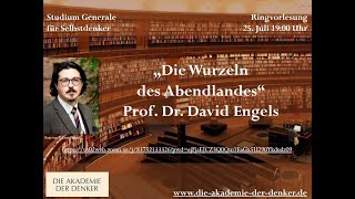 David Engels Die Wurzeln des Abendlandes Ringvorlesung quotAkademie der Denkerquot 2572022 [upl. by Enihpets]