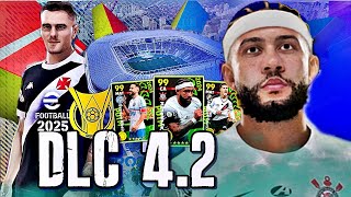 EFOOTBALL 2025 DLC 42  BRASILEIRÃO COMPLETO amp CONFIRMADO [upl. by Neirda918]