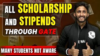 Scholarship And Stipends Through GATE  Many Students Not Aware [upl. by Eceerehs]