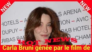 Carla Bruni gênée par le film de sa soeur ne cache pas son malaise [upl. by Khan]