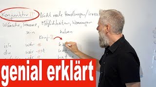 Konjunktiv 2  genial erklärt [upl. by Dippold]