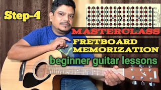 Fretboard Memorization How to memorize the fretboard guitar  beginner guitar lessons step4 [upl. by Aneerol]