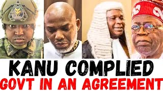 BREAKING NEWS NNAMDI KANU AGREES TO THE TERMS OF TINUBU GOVT OVER HIS RELEASE [upl. by Robet807]