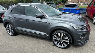 Volkswagen TRoc RLine 15 TSI EVO Auto 202070 £23499 [upl. by Jabon606]