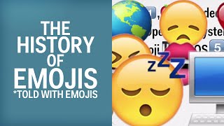 The History Of The Emoji Told Entirely In Emojis [upl. by Anrehs]