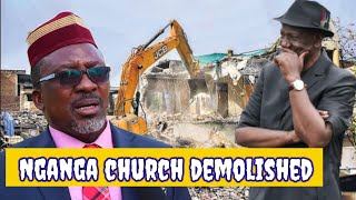 PASTOR NGANGA CHURCH DEMOLISHED BY PRESIDENT RUTO RAILAUHURUcitizentvlivestream [upl. by Adnyc]