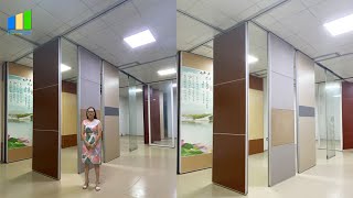 Movable Wall Applied to Different Facilities  Banquet Hall Conference Room  Ebunge Partition Wall [upl. by Aeki60]