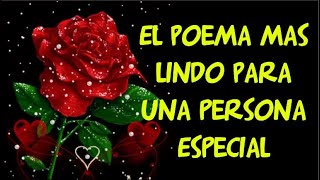 💗✨ El Poema mas Lindo y es Para TI 🌹 Poema de Amor Para Dedicar 💟 Ozletras ✅ [upl. by Sitrik834]