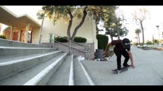 LAMONT HOLT VS JEFFWONSONG  SKATE DOWN STAIRS [upl. by Ranzini]