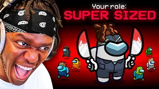 SIDEMEN AMONG US BUT THE IMPOSTER IS SUPER SIZED [upl. by Imailiv]