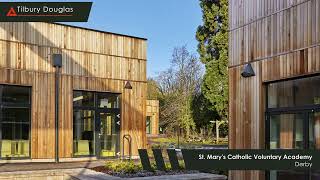 St Mary’s Catholic Voluntary Academy  the UK’s first biophilic primary school [upl. by Garbers598]