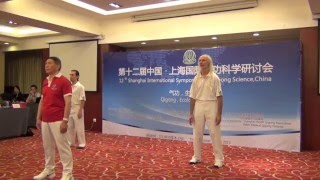 Taiji Qigong Shibashi Jing Hua Ban Shanghai 林厚省 [upl. by Beshore]