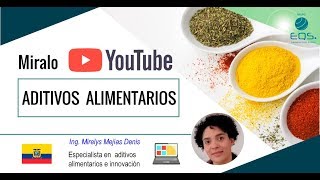 Introducción a los Aditivos Alimentarios [upl. by Kerri]