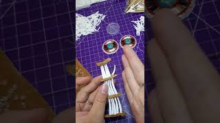 Pt2 dentalium shell prep for earrings [upl. by Laveen]