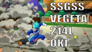 SSGSS Vegeta 214L Oki Guide [upl. by Tteraj]