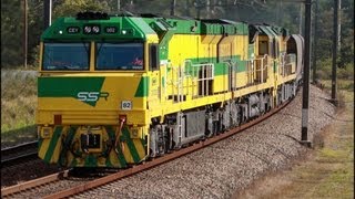 50 More Trains in 15 Minutes Compilation  Australian Trains New South Wales [upl. by Ttocserp]