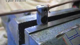 Dénudeur câble électrique rom1f manuel wire stripper manual video [upl. by Akaenahs133]