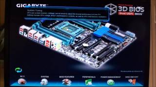 Intel Core i7 3820 overclocking with GIGABYTE X79UD5 [upl. by Carola462]