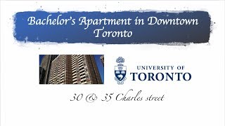 Bachelor Apartment in Toronto  UofT StudioBachelor Apartment  Family Housing UofT [upl. by Barraza]