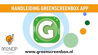 Tutorial Greenscreenbox App NL [upl. by Marje]