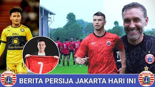 Pemain Asing Persija Gabung Latihan🔥Thomas Doll Bocorkan Pemain Asing Baru Persija Jakarta🧐 [upl. by Ettennek]