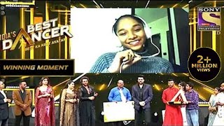 IBD 2 की Winner बनी Saumya  India’s Best Dancer 2  Geeta K Malaika A Terence L [upl. by Anha200]