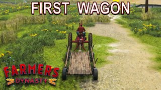 Getting My First WAGON  Farmers Dynasty  2 [upl. by Nnyre]