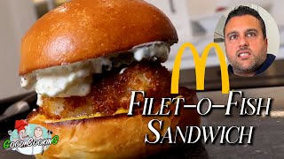 How to Make a McDonalds FiletOFish Sandwich [upl. by Rabassa]