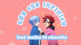 i got bored so I edited the first two episodes of Sk8 the Infinity lol english dub [upl. by Nakeber]