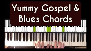 Gospel Blues chords piano tutorial [upl. by Adnilak]