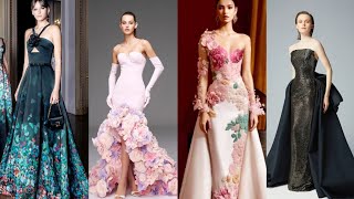 VESTIDOS 🥰 en TENDENCIA de MODA 2024 de ESTILO ELEGANTE SENCILLO y FINOS vestidos modernos elegantes [upl. by Anade165]