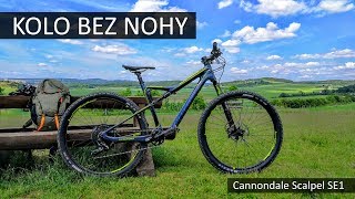 To kolo nemá jednu nohu  Jaký je Cannondale Scalpel SE1 s vidlicí Lefty [upl. by Brower]