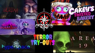 Terror Try Outs  Cakeys Twisted Bakery Redemption Area 19 amp Huddam 2 Berzah  Penance RPG [upl. by Baldwin]