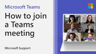 How to join a Microsoft Teams meeting  Microsoft [upl. by Kristen484]