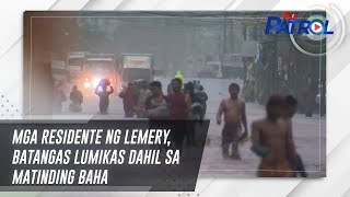 Mga residente ng Lemery Batangas lumikas dahil sa matinding baha  TV Patrol [upl. by Oznol]