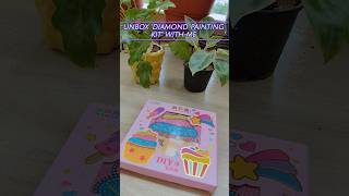 Unboxing Diamond Painting Kit ✨🌷 touch aesthetic unboxing dhyani dhyanijha dhyanishorts [upl. by Audres471]