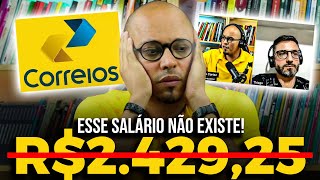 QUAL O SALÁRIO INICIAL DE UM FUNCIONÁRIO DOS CORREIOS NÍVEL MÉDIO [upl. by Euqirdor419]