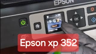 epson xp 352 wymiana tuszy [upl. by Pelagi290]