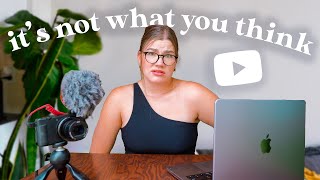 The Truth About Going Fulltime on YouTube [upl. by Rind49]